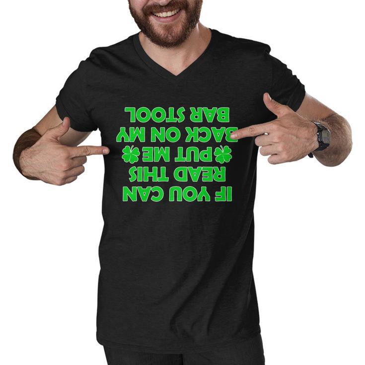 Funny St Patricks Day Quote Men V-Neck Tshirt