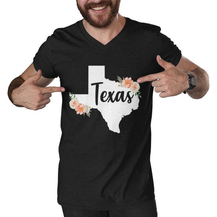 Girly Texas Men V-Neck Tshirt