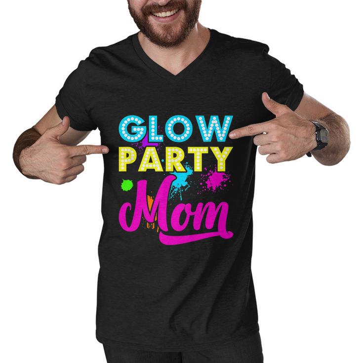 Glow Party Clothing Glow Party Gift Glow Party Mom Men V-Neck Tshirt