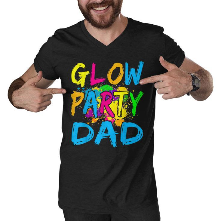 Glow Party Clothing Glow Party T  Glow Party Dad  V2 Men V-Neck Tshirt