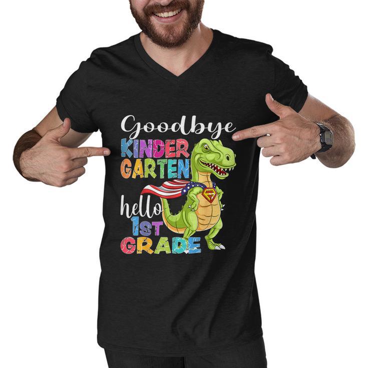 Goodbye Kindergarten Hello 1St Grade Graduation Last Day  Men V-Neck Tshirt