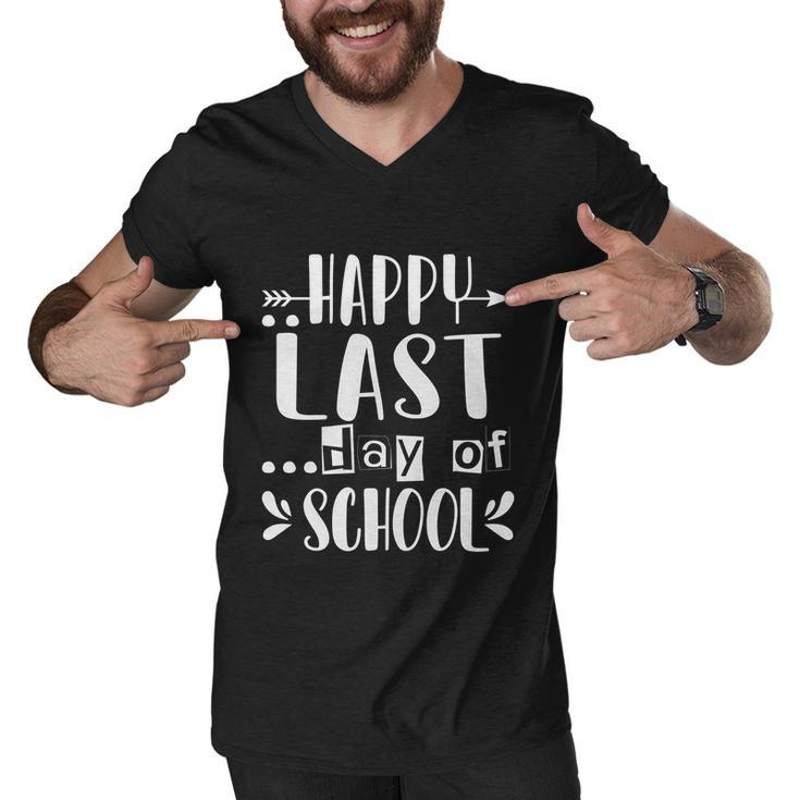Happy Last Day Of School Teacher Student Graduation Graduate Gift V2 Men V-Neck Tshirt