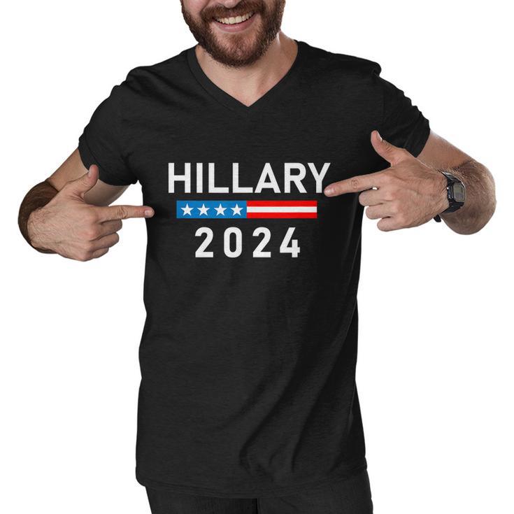 Hillary Clinton 2024 Hillary Clinton For President Tshirt Men V-Neck Tshirt