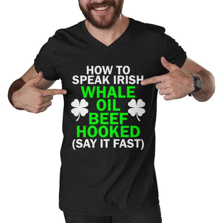 How To Speak Irish Tshirt Men V-Neck Tshirt