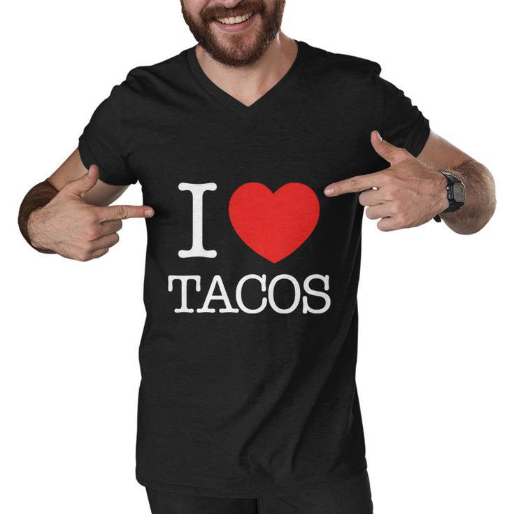 I Love Tacos V2 Men V-Neck Tshirt
