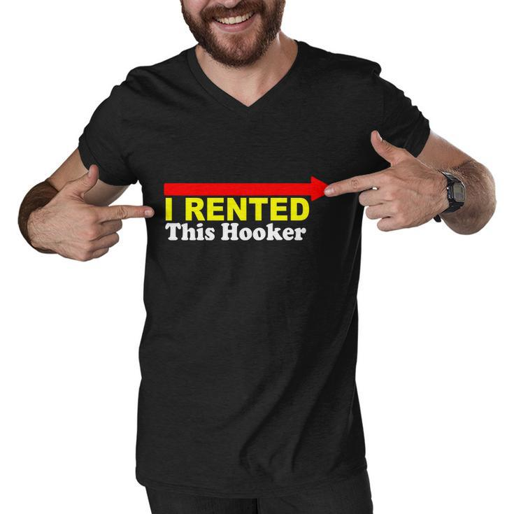 I Rented This Hooker Tshirt Men V-Neck Tshirt
