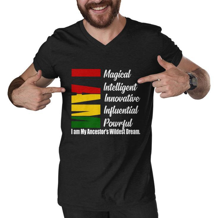Im Magical Black History Month Blm Gifts Black Pride Men V-Neck Tshirt