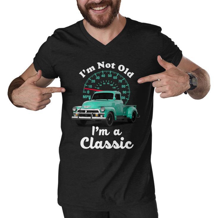 Im Not Old Im A Classic Vintage Car Tshirt Men V-Neck Tshirt