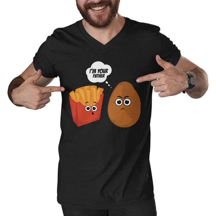 Im Your Father Potato And Fries Tshirt Men V-Neck Tshirt