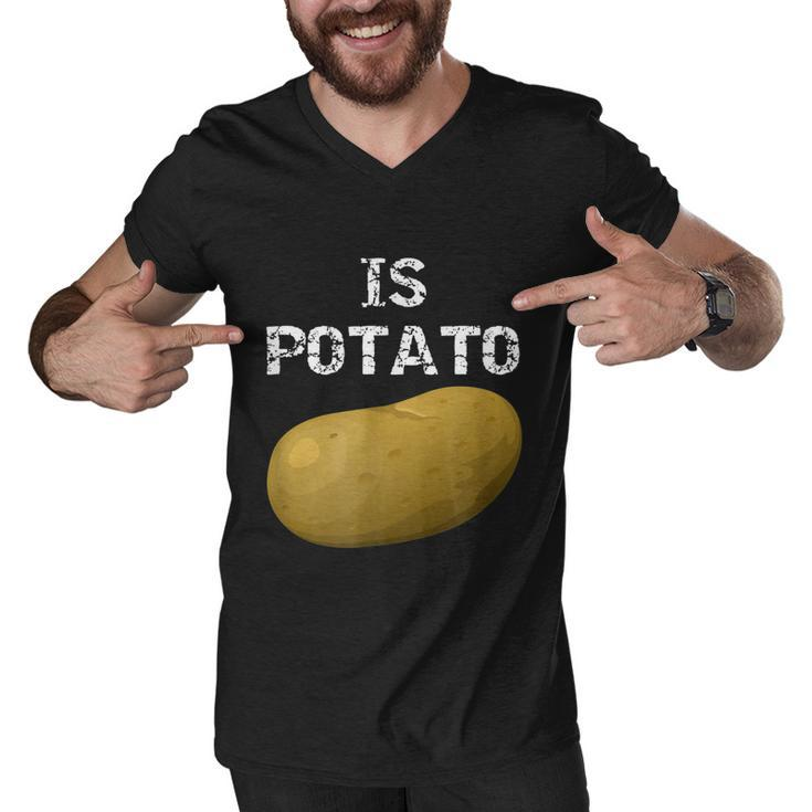 Is Potato As Seen On Late Night Television Tshirt Men V-Neck Tshirt