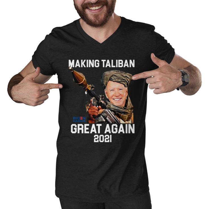 Joe Biden Making The Taliban Great Again Tshirt Men V-Neck Tshirt