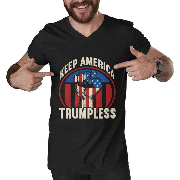 Keep America Trumpless Great Gift V4 Men V-Neck Tshirt