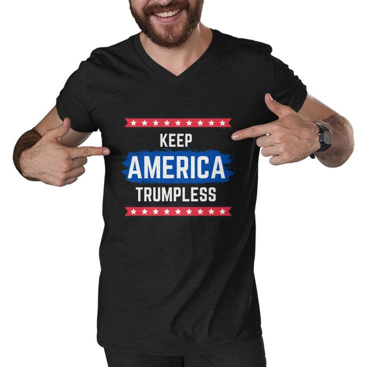 Keep America Trumpless V2 Men V-Neck Tshirt