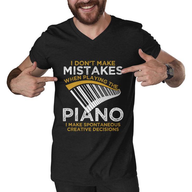 Keyboard Pianist Funny Gift Music Musician Piano Gift Men V-Neck Tshirt