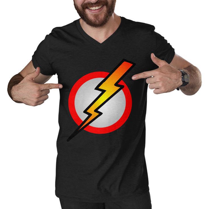 Killers Lightning Bolt Retro Tshirt Men V-Neck Tshirt