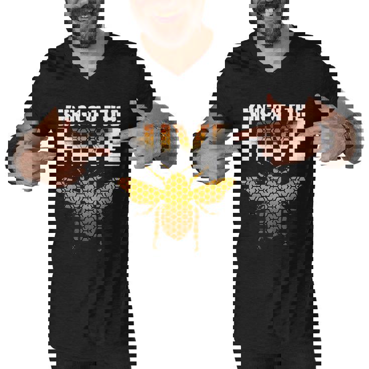 King Of The Hive Men V-Neck Tshirt