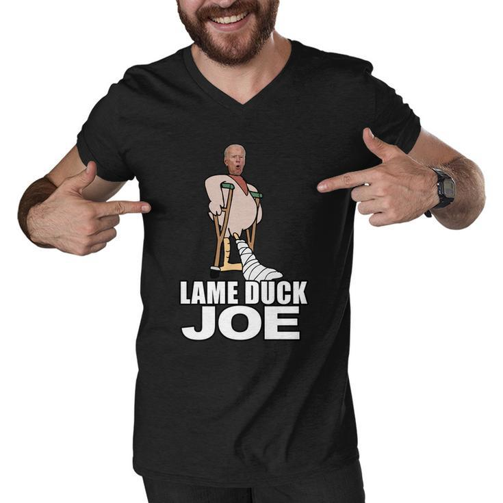 Lame Duck Joe Biden Funny Men V-Neck Tshirt