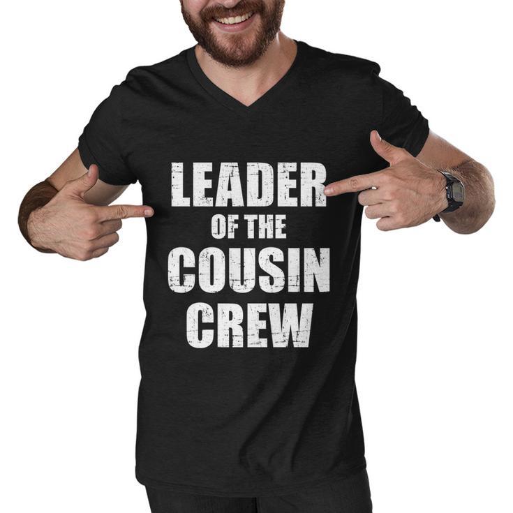 Leader Of The Cousin Crew Meaningful Gift Men V-Neck Tshirt