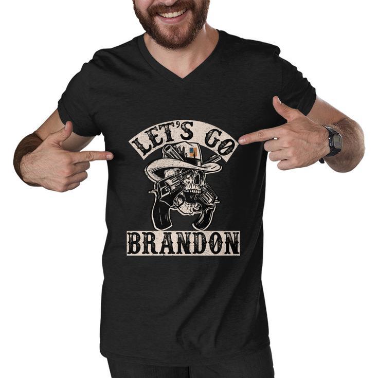 Let’S Go Brandon Conservative Anti Liberal Tshirt V2 Men V-Neck Tshirt