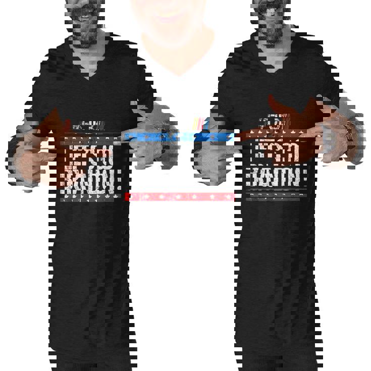 Lets Go Brandon Lets Go Brandon V2 Men V-Neck Tshirt
