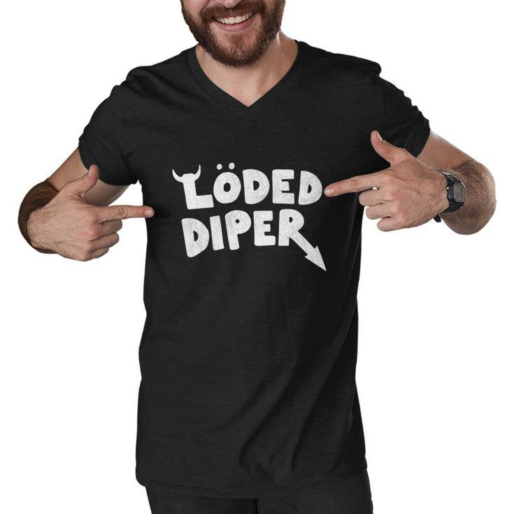 Loded Diper Tshirt Men V-Neck Tshirt
