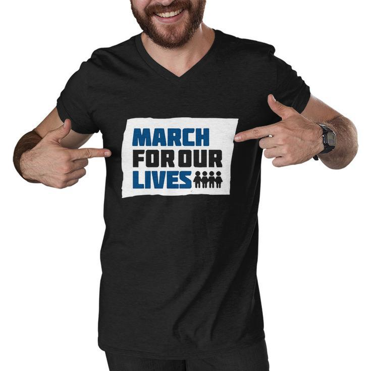March For Our Lives Tshirt Men V-Neck Tshirt