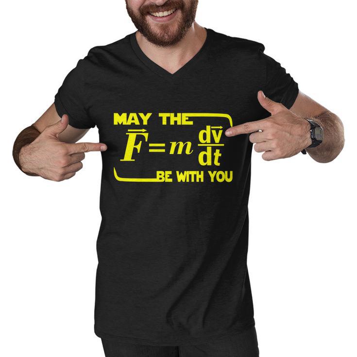 May The FMdvDt Be With You Physics Tshirt Men V-Neck Tshirt