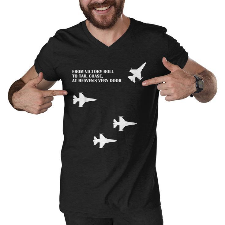 Military Missing Man Formation Gift  Men V-Neck Tshirt