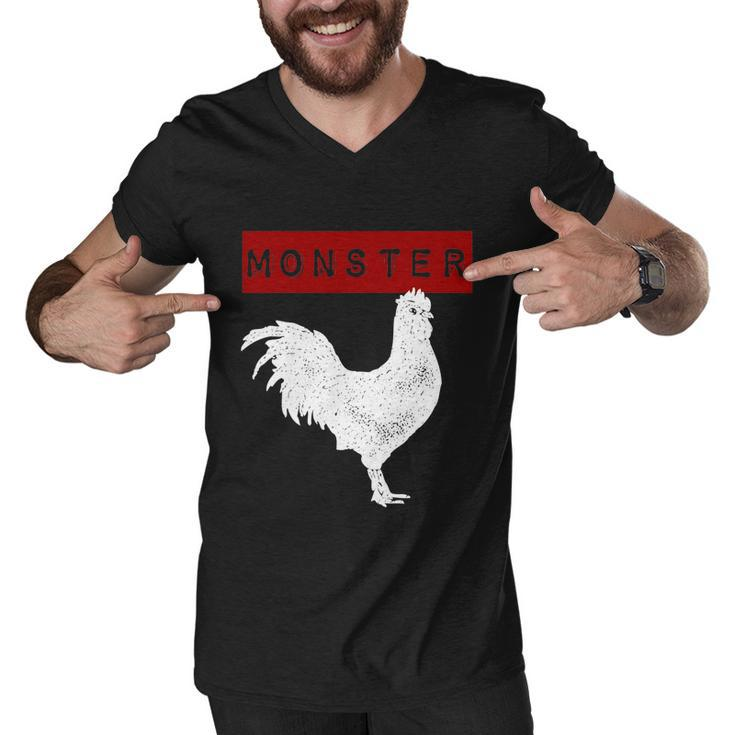 Monster Cock Gift Funny Big Dick Energy Gift Tshirt Men V-Neck Tshirt