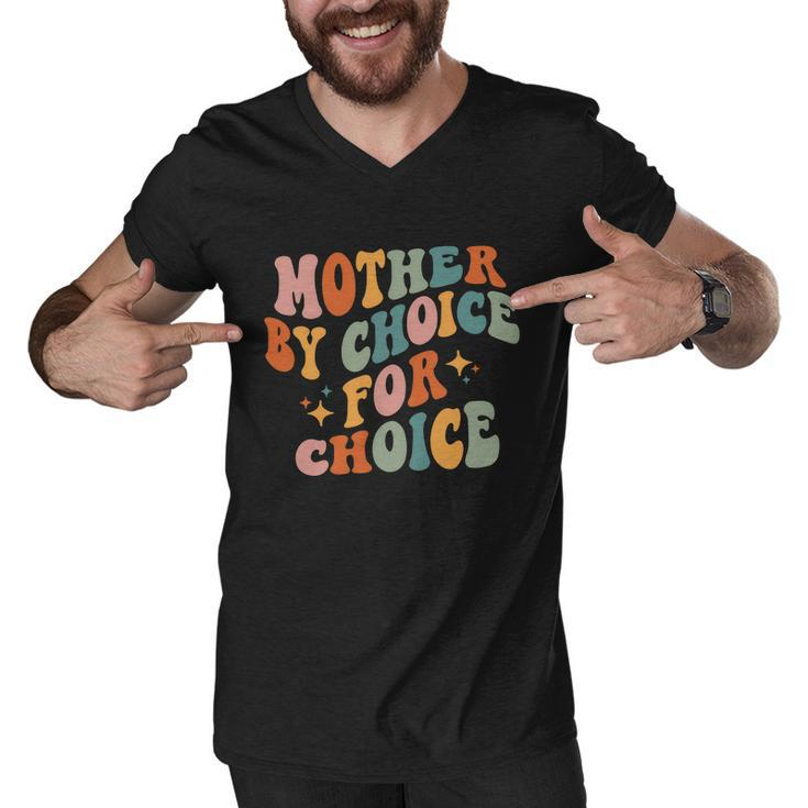 Mother By Choice For Choice Protect Roe V Wade 1973 Vintage Men V-Neck Tshirt
