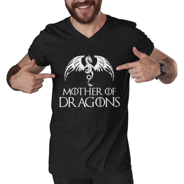 Mother Of Dragons Men V-Neck Tshirt