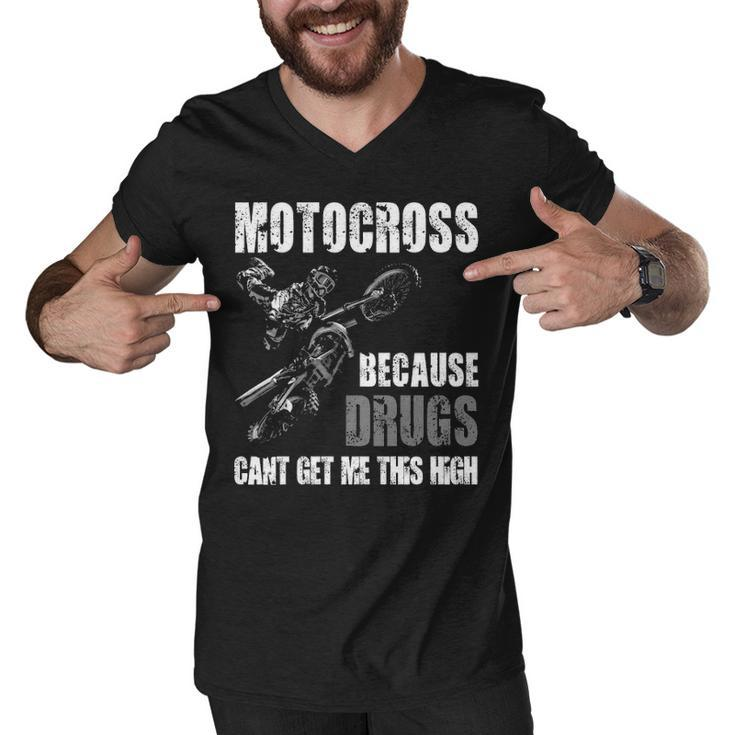 Motocross - Get You This High Men V-Neck Tshirt