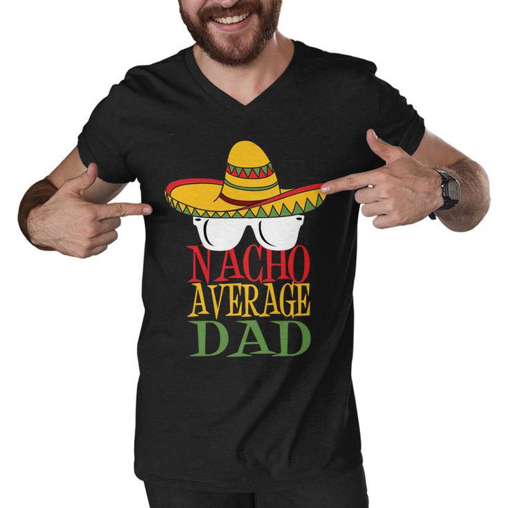 Nacho Average Dad V2 Men V-Neck Tshirt