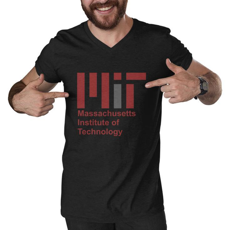 New Massachusetts Institute Of Technology Men V-Neck Tshirt