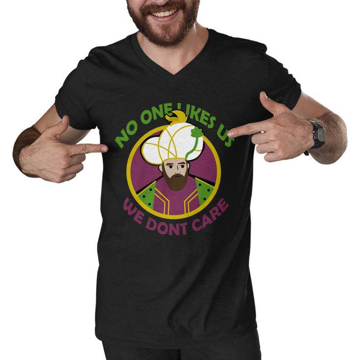 No One Likes Us We Dont Care Philly Men V-Neck Tshirt