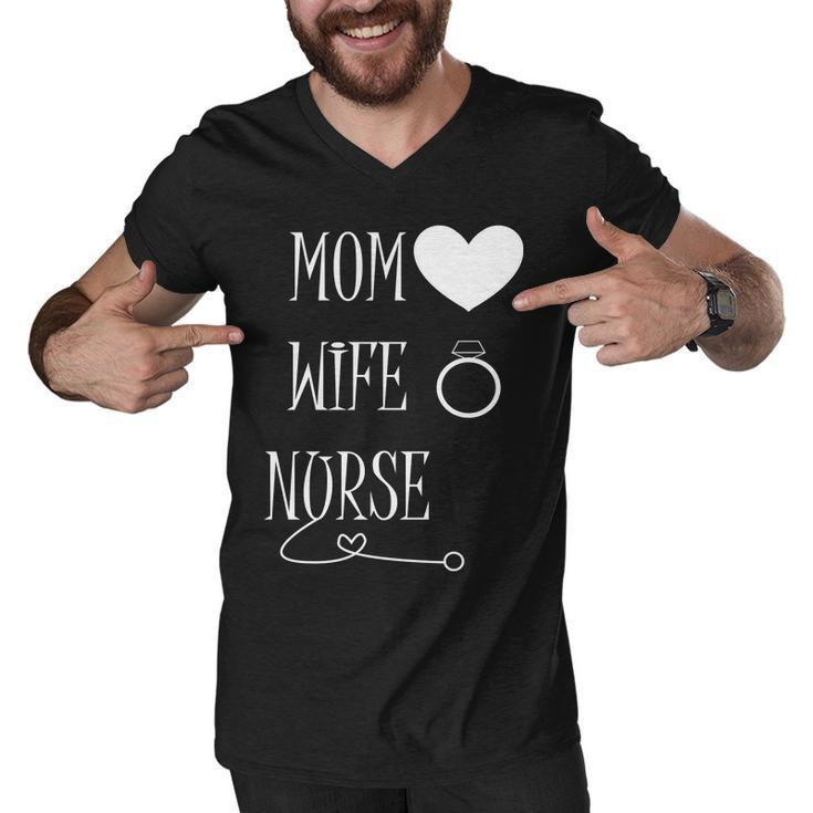 Nurse Mom Tshirt Men V-Neck Tshirt
