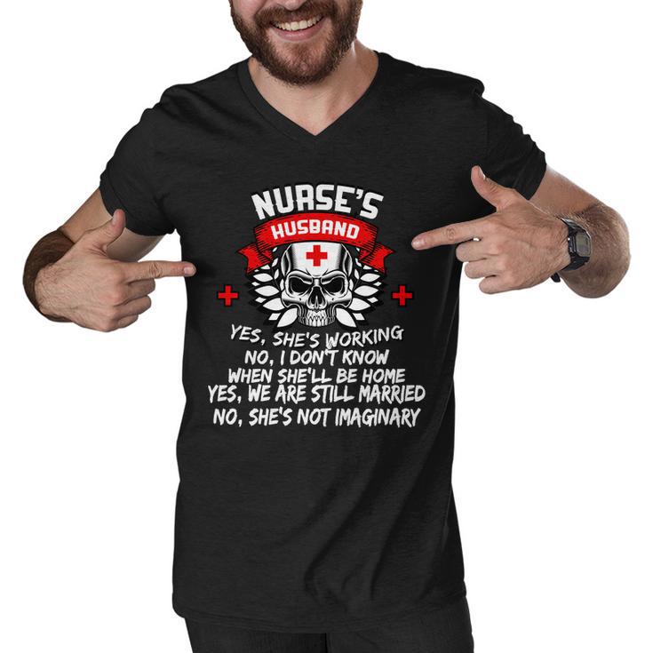 Nurses Husband Tshirt Men V-Neck Tshirt