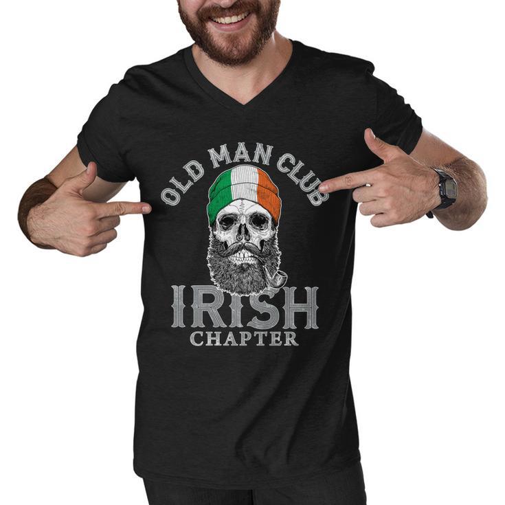 Old Man Club Irish Chapter Men V-Neck Tshirt