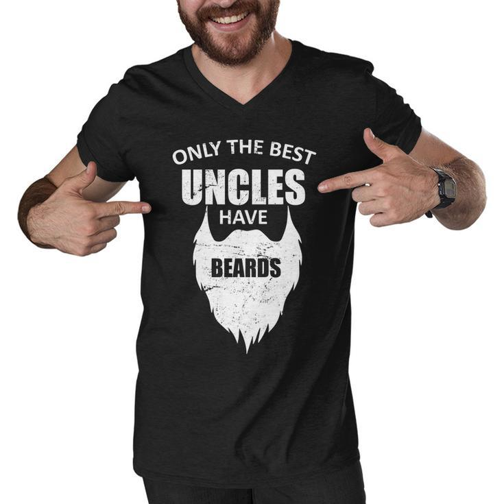 Only The Best Uncles Have Beards Tshirt Men V-Neck Tshirt