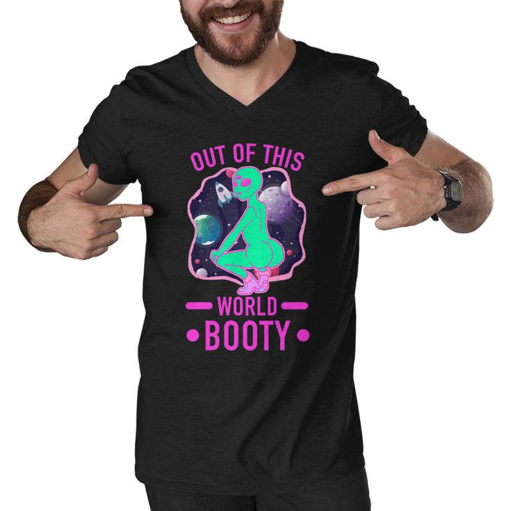 Out Of This World Booty Men V-Neck Tshirt