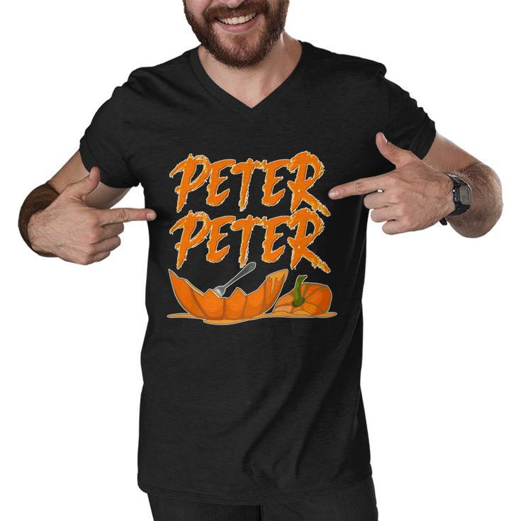 Peter Peter Pumpkin Eater Tshirt Men V-Neck Tshirt