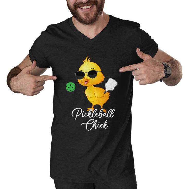 Pickleball Chick Funny Pickleball Tshirt Tshirt Men V-Neck Tshirt