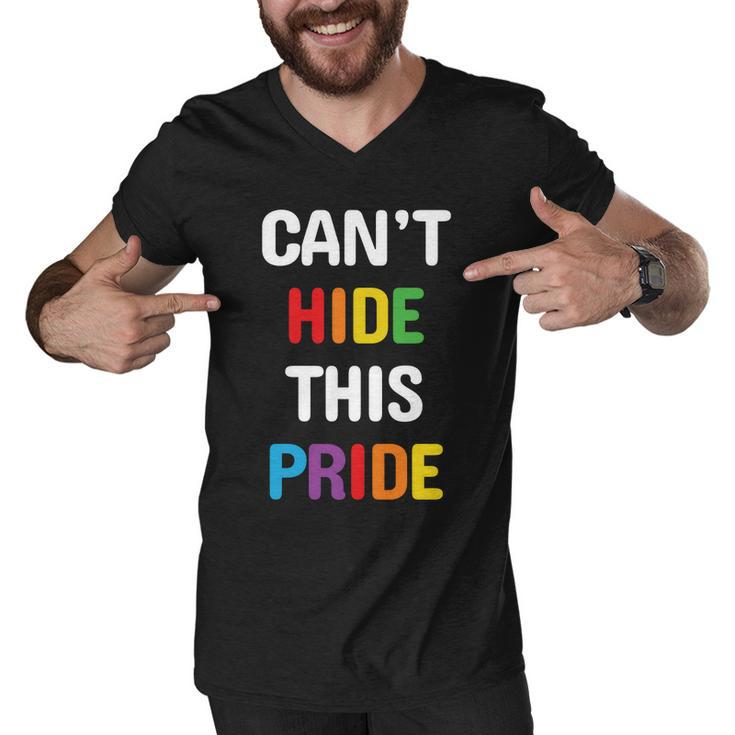 Pride Month Cant Hide This Pride Lgbt Men V-Neck Tshirt