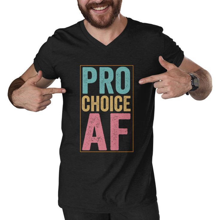 Pro Choice Af Reproductive Rights Vintage Men V-Neck Tshirt