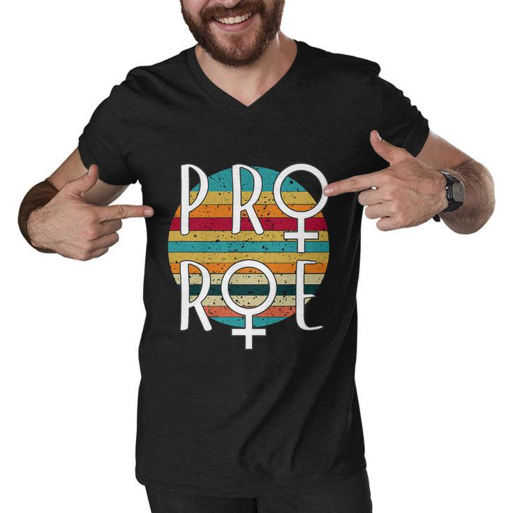 Pro Choice Defend Roe V Wade 1973 Reproductive Rights Tshirt Men V-Neck Tshirt