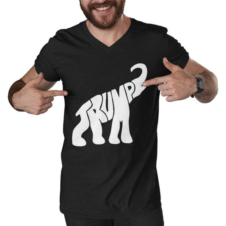 Pro Trump Elephant Tshirt Men V-Neck Tshirt
