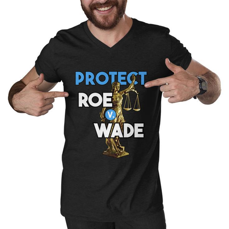 Protect Roe V Wade Pro Choice Shirt Pro Abortion Feminism Feminist Men V-Neck Tshirt