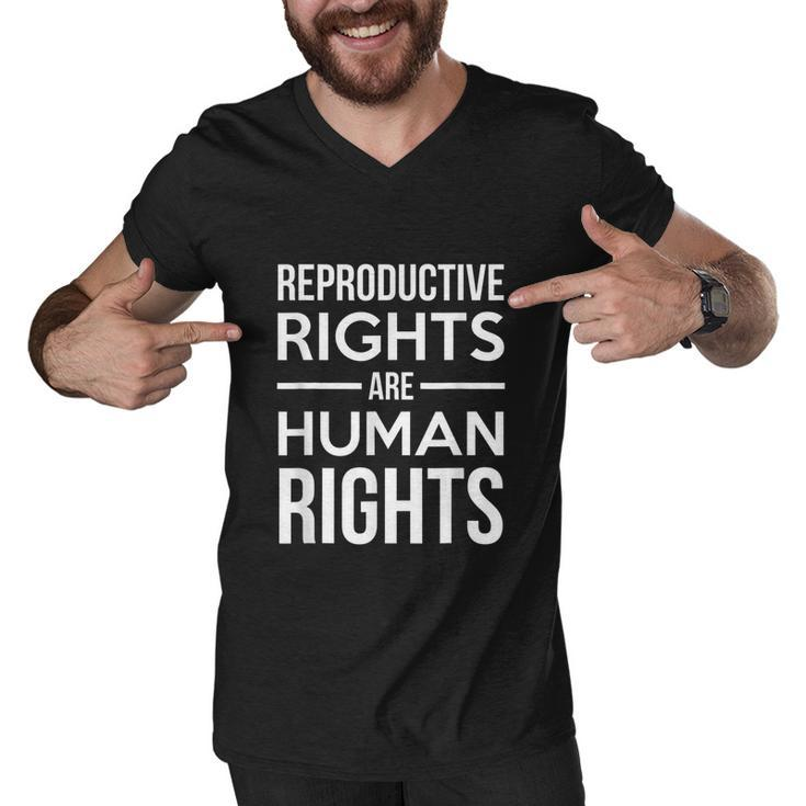 Reproductive Rights Are Human Rights For Choice Men V-Neck Tshirt