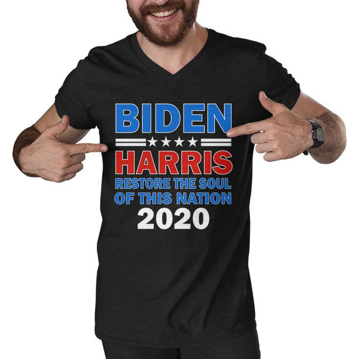 Restore The Soul Of This Biden Harris 2020 Tshirt Men V-Neck Tshirt