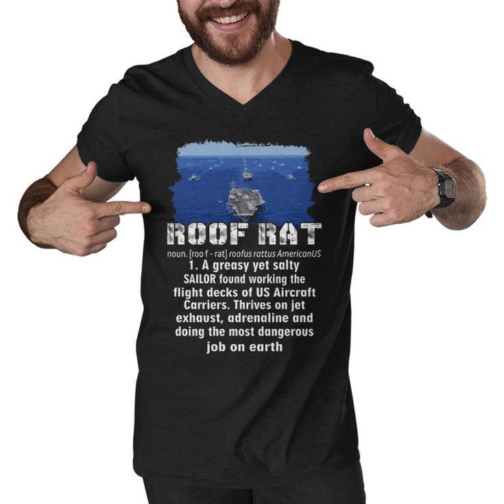 Roof Rat Men V-Neck Tshirt